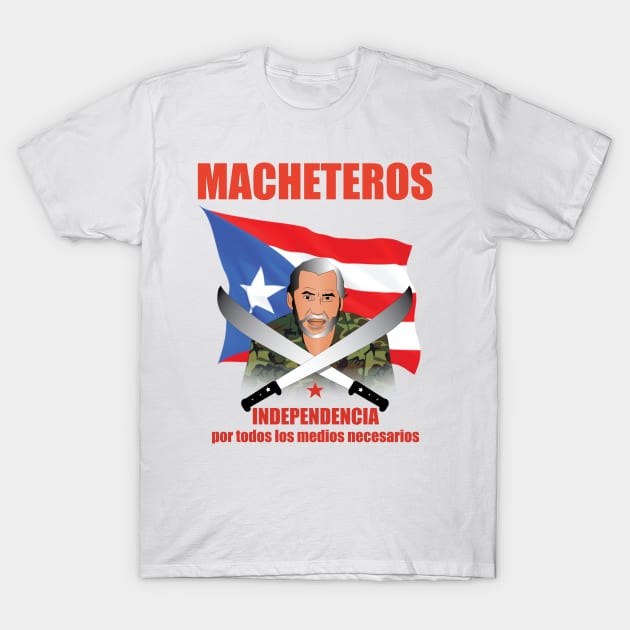 Machetero T shirt T-Shirt by Elcaiman7